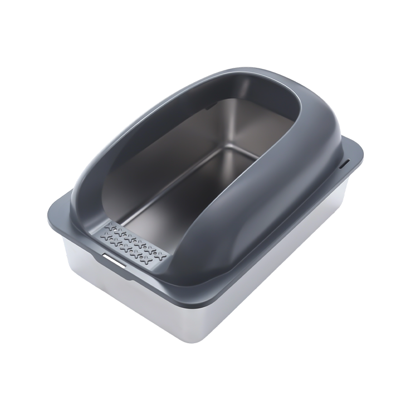 Lettiera per gatti addensata grande semi-chiusa