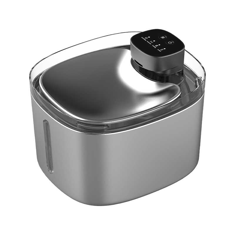 MAS-1009 Fontana per animali domestici intelligente in acciaio inossidabile ad alta capacità da 5 litri